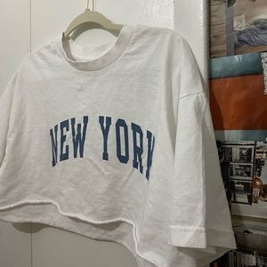 Brandy Melville cropped Aleena t shirt